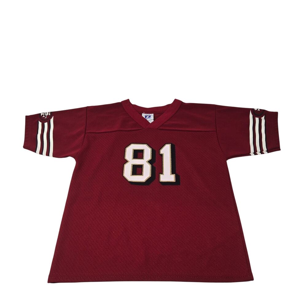 Vintage Terrell Owen's 49ers Jersey Kids Youth Medium Logo 7 NFL San Francisco